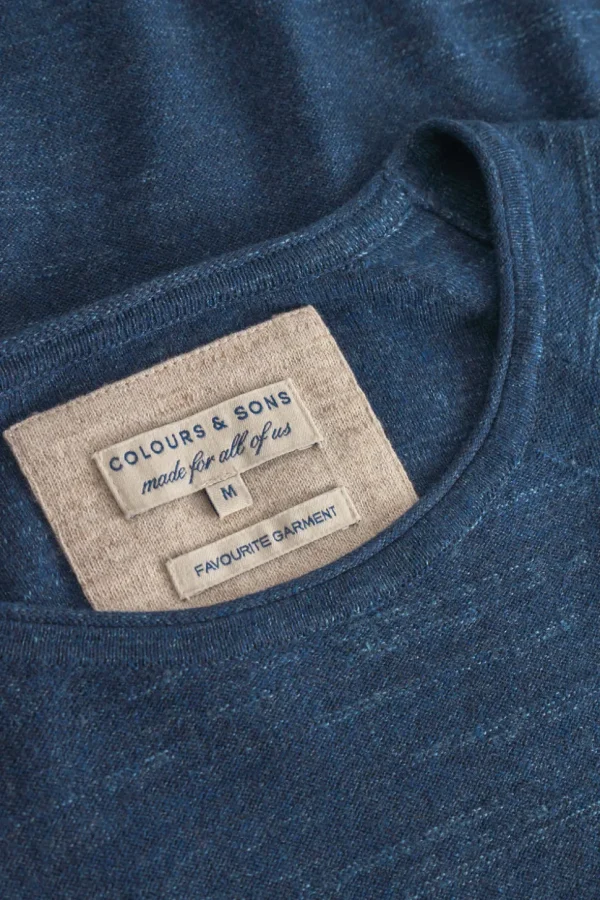 Pullover Slub - Royal