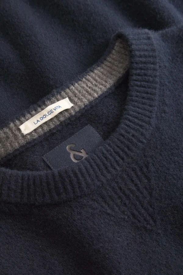 Pullover Woolen Touch - Navy