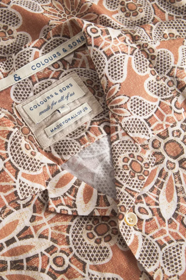 Resort Hemd - Moroccan Tile