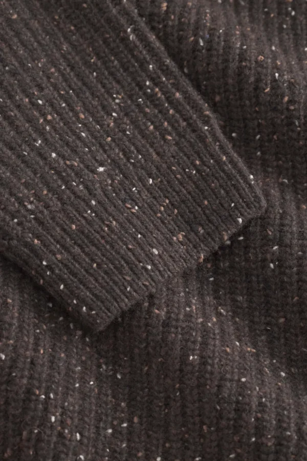 Strickjacke Donegal - Soil