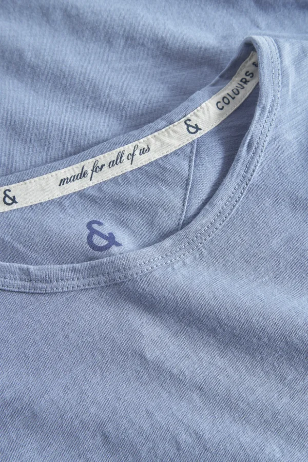 T-Shirt Slub - Denim