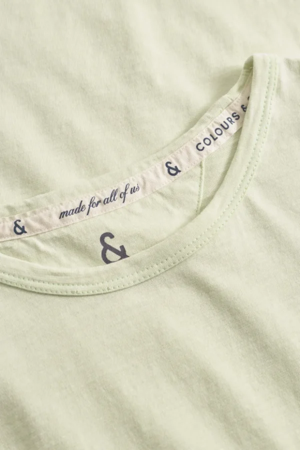 T-Shirt Slub - Green Tea