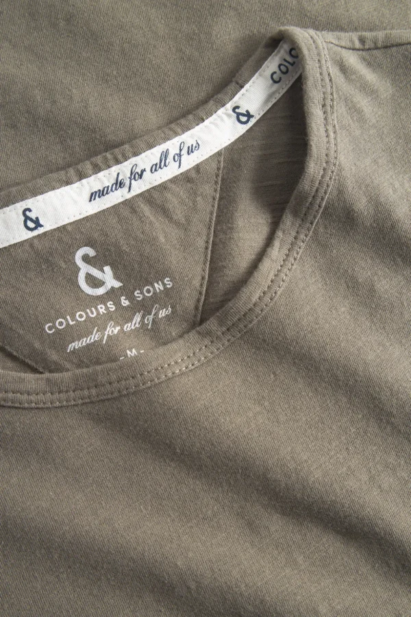 T-Shirt Slub - Olive