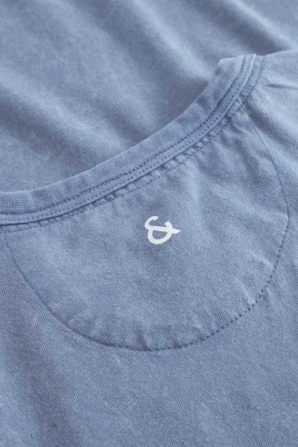 T-Shirt Stone Washed - Great Wave