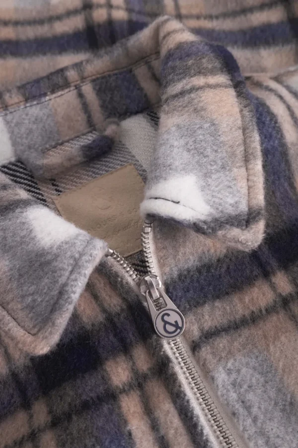 Worker Jacket-Zipped - River Check